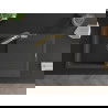 Mexen Leo 1-compartment granite sink with a drip tray and kitchen mixer tap Duo, spotted black - 6501-76-671701-57-B