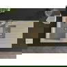 Mexen Matias 1.5-compartment granite sink with a drip tray and kitchen mixer tap Duo, Beige - 6502-69-671701-57-G