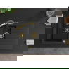 Mexen Matias 1.5-compartment granite sink with a drip tray and kitchen mixer tap Duo, Black/ silver - 6502-73-671701-57-G