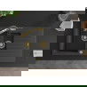 Mexen Matias 1.5-compartment granite sink with a drip tray and kitchen mixer tap Duo, Spotted black - 6502-76-671701-57-G