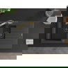 Mexen Matias 1.5-compartment granite sink with a drip tray and kitchen mixer tap Duo, Spotted black - 6502-76-671701-57-B