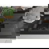 Mexen Matias 1.5-compartment granite sink with a drip tray and kitchen mixer tap Duo, Spotted black - 6502-76-671701-70-B