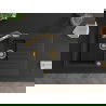 Mexen Matias 1.5-compartment granite sink with a drip tray and kitchen mixer tap Duo, Black - 6502-77-671701-57-G