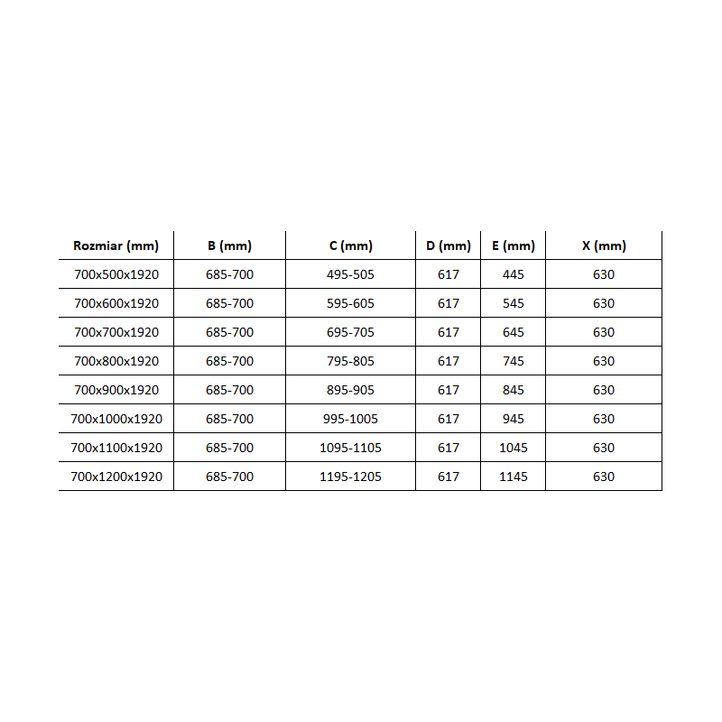 Mexen Pretoria 70 x 70 cm Hinged Shower Cabin, Transparent, Chrome - 852-070-070-01-00