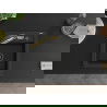 Mexen Vito 1-compartment granite sink with a kitchen mixer tap Duo, Black/ silver metallic - 6503-73-671701-57-B