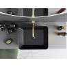 Mexen Catia countertop washbasin 48 x 37 cm, black matt/gold line pattern - 21314877