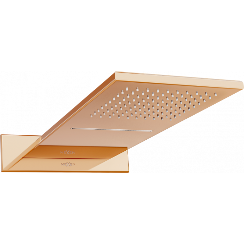 Mexen Waterfall slim shower head 50 x 22 cm, rose gold - 79190-60