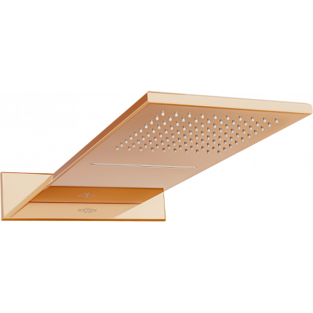 Mexen Waterfall slim shower head 50 x 22 cm, rose gold - 79190-60