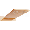 Mexen Waterfall slim rainmaker 50 x 22 cm, Rose gold - 79190-60