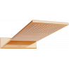 Mexen Waterfall slim shower head 50 x 22 cm, rose gold - 79190-60
