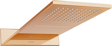 Mexen Waterfall slim rainmaker 50 x 22 cm, Rose gold - 79190-60