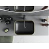 Mexen Rita countertop washbasin 45 x 32 cm, black matt/gold check pattern - 21084579