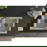 Mexen Mario 2-compartment granite sink with a kitchen mixer tap Duo, Beige - 6504-69-671701-07-B