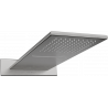 Mexen Waterfall slim rain shower 50 x 22 cm, gun gray brushed - 79190-66