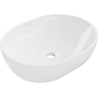 Mexen Viki countertop basin 48 x 35 cm, white - 21054800