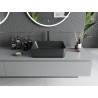 Mexen Catia countertop washbasin 48 x 37 cm, matte black - 21314885