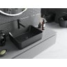 Mexen Catia countertop washbasin 48 x 37 cm, Black matt - 21314885
