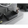 Mexen Catia countertop washbasin 48 x 37 cm, matte black - 21314885