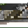 Mexen Mario 2-compartment granite sink with a kitchen mixer tap Duo, Beige - 6504-69-671701-57-B