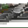 Mexen Mario 2-compartment granite sink with a kitchen mixer tap Duo, grey - 6504-71-671701-70-B