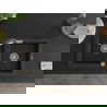 Mexen Mario 2-compartment granite sink with a kitchen mixer tap Duo, Black/ gold metallic - 6504-75-671701-07