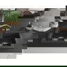 Mexen Mario 2-compartment granite sink with a kitchen mixer tap Duo, Spotted black - 6504-76-671701-07