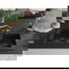 Mexen Mario 2-compartment granite sink with a kitchen mixer tap Duo, Black - 6504-77-671701-07-B