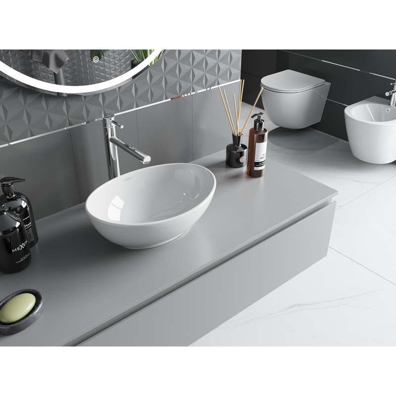 Mexen Elza Countertop Sink 40 x 33 cm, White - 21014000