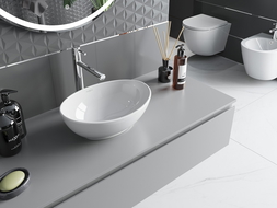 Mexen Elza countertop washbasin 40 x 33, cm White - 21014000