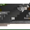 Mexen Milo 1-compartment granite sink with a kitchen mixer tap Duo, grey - 6505-71-671701-07