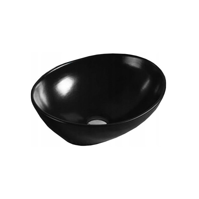 Mexen Elza countertop washbasin 40 x 33 cm, Black - 21014070