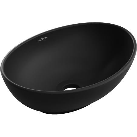 Mexen Elza countertop sink 40 x 33 cm, black matte - 21014085