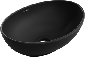 Mexen Elza countertop sink 40 x 33 cm, black matte - 21014085