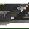 Mexen Milo 1-compartment granite sink with a kitchen mixer tap Duo, grey - 6505-71-671701-57-B