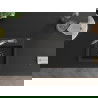 Mexen Milo 1-compartment granite sink with a kitchen mixer tap Duo, Black/ gold metallic - 6505-75-671701-07-B
