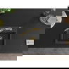 Mexen Milo 1-compartment granite sink with a kitchen mixer tap Duo, Spotted black - 6505-76-671701-57-G