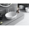 Mexen Viki countertop washbasin 48 x 35 cm, White - 21054800
