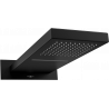 Mexen Waterfall 50 x 22 cm shower head, black - 79195-70