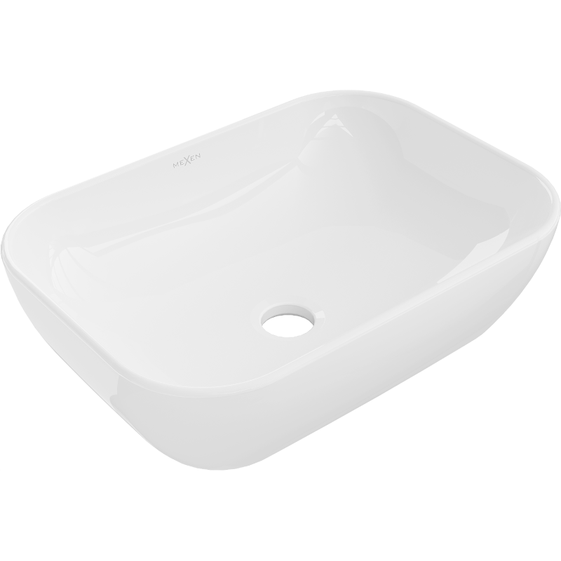 Mexen Rita countertop washbasin 45 x 32 cm, White - 21084500