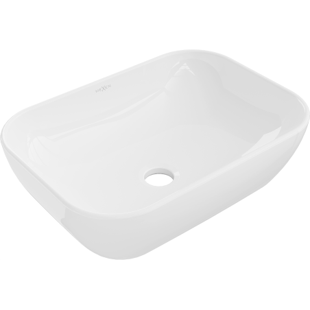 Mexen Rita countertop washbasin 45 x 32 cm, White - 21084500