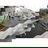 Mexen Enzo 1-compartment granite sink with a drip tray and kitchen mixer tap Duo, grey - 6506-71-671701-57-B