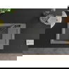 Mexen Enzo granite sink 1-bowl with drainer and Duo kitchen tap, grey - 6506-71-671701-70-B