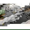 Mexen Enzo 1-compartment granite sink with a drip tray and kitchen mixer tap Duo, Spotted black - 6506-76-671701-57-B