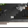 Mexen Enzo 1-compartment granite sink with a drip tray and kitchen mixer tap Duo, Black - 6506-77-671701-70-B