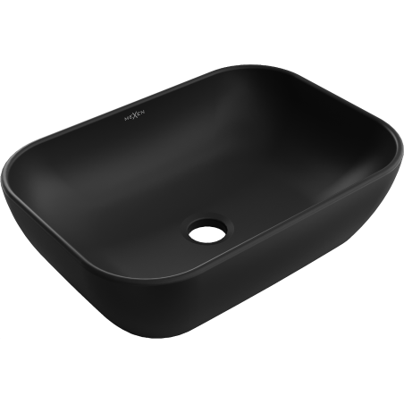 Mexen Rita countertop basin 45 x 32 cm, black matte - 21084585