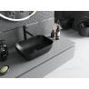 Mexen Rita countertop basin 45 x 32 cm, black matte - 21084585