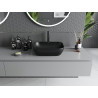 Mexen Rita countertop basin 45 x 32 cm, black matte - 21084585