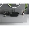 Mexen Rita countertop washbasin 45 x 32 cm, Black matt - 21084585