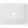 Mexen Catia countertop washbasin 48 x 37 cm, White - 21314800