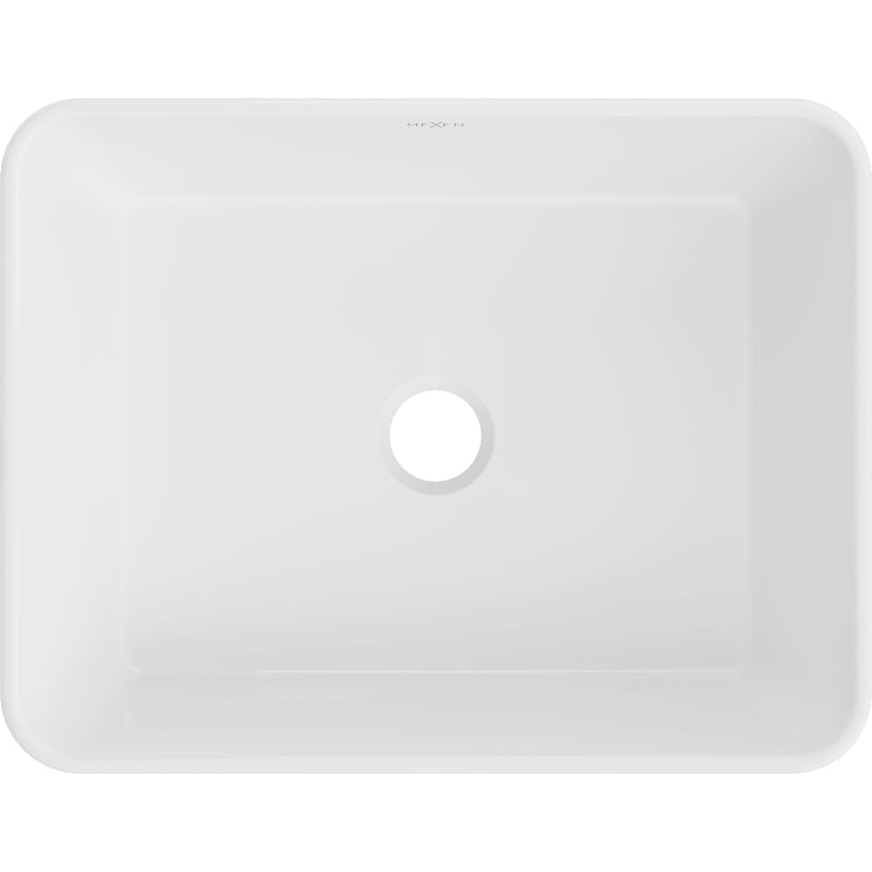 Mexen Catia countertop sink 48 x 38 cm, white/gold scale pattern - 21314808